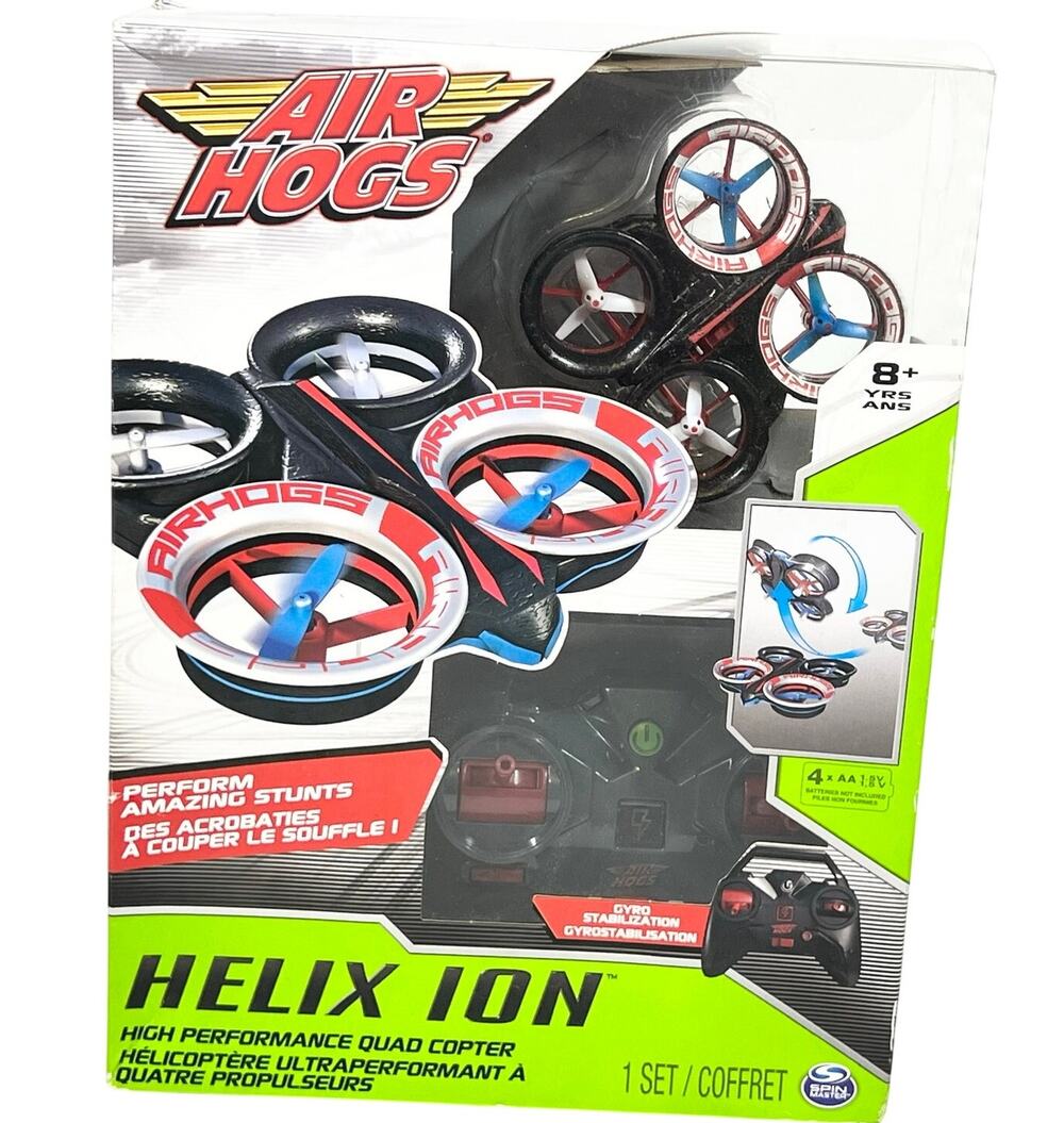 Air Hogs Helix Ion High Performance Quad Copter Drone Spin Master RC Toy New